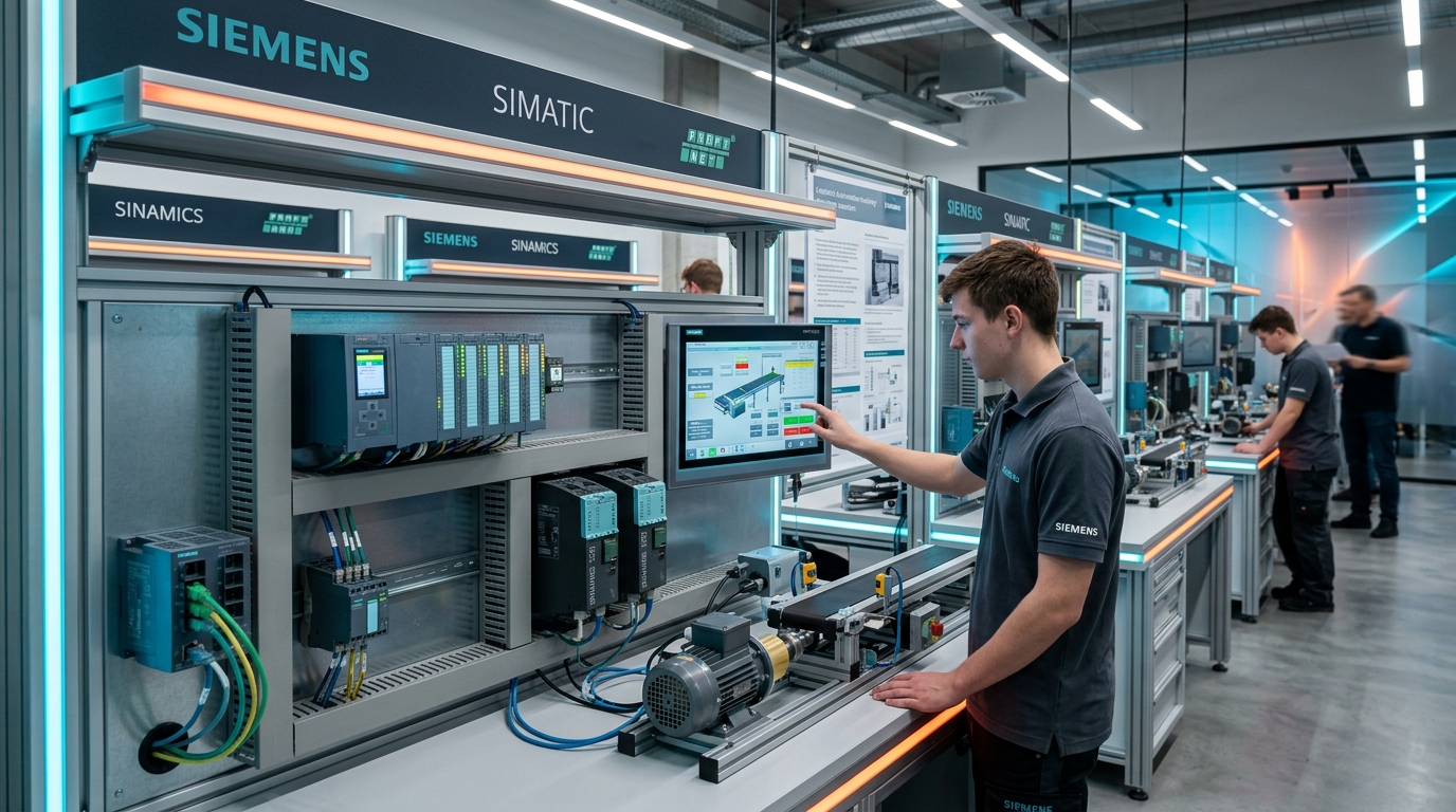Laboratorio de Capacitación Siemens SITRAIN Pro AIC Solutions